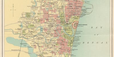 Карта на Madras