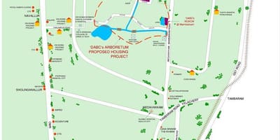 Velachery Chennai мапа